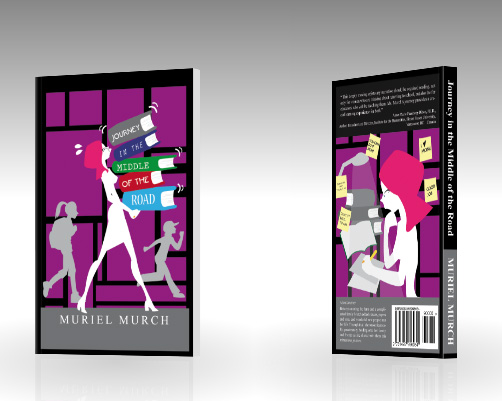 Cover design for hardcover book